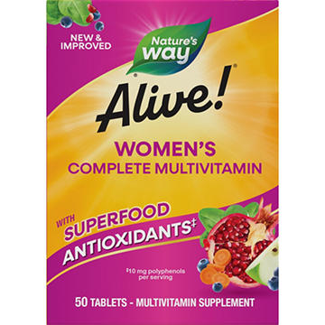 Nature's Way Alive! Women's Complete Daily Multivitamin Tablets
