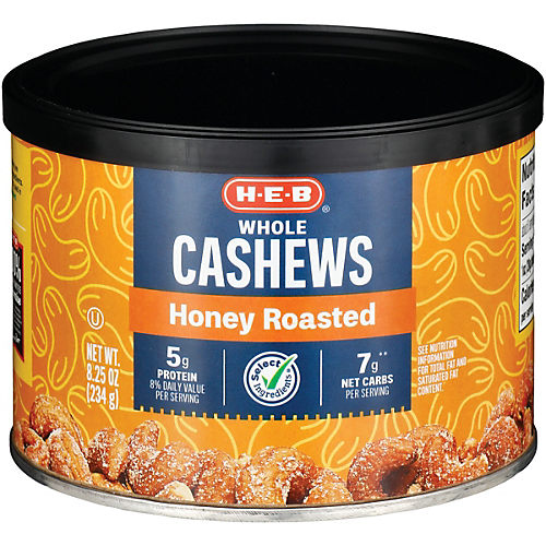 H-E-B Honey Roasted Mixed Nuts - Shop Nuts & Seeds at H-E-B