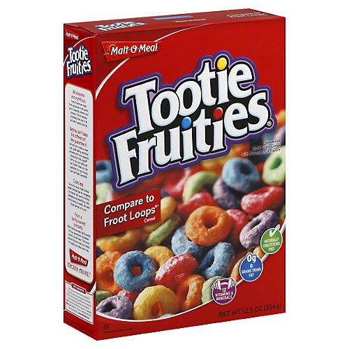 Tootie Fruities Cereal: Fruity & Crunchy Loop-Shaped Cereal