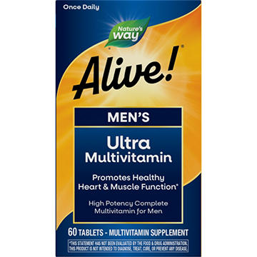 Nature's Way Alive! Men's Ultra Once Daily Multivitamin Tablets