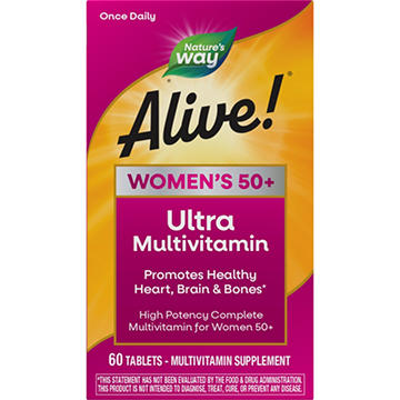 Nature's Way Alive! Women's 50+ Ultra Once Daily Multivitamin Tablets