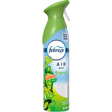 Febreze Air Freshener Spray - Odor-Fighting Room Spray - Gain Original Scent