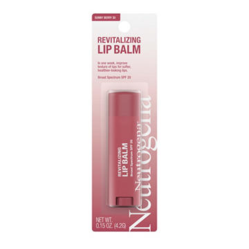 Neutrogena Revitalizing SPF 20 Tinted Lip Balm - Sheer Sunny Berry