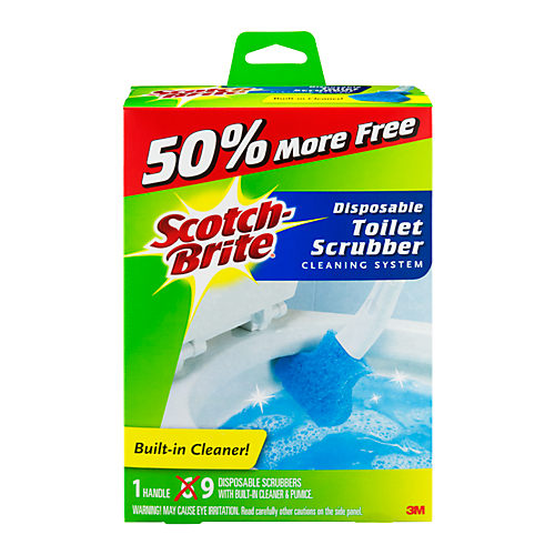 Scotch-Brite Scrub & Drop Toilet Cleaning System Refills - Shop Brushes at  H-E-B