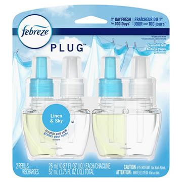 Febreze Plug Linen & Sky Scented Oil Refill