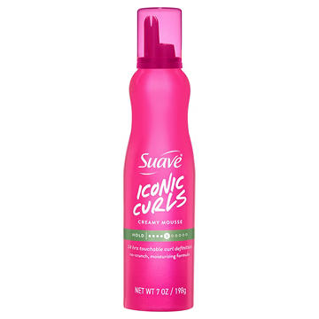 Suave Iconic Curls Creamy Hair Mousse