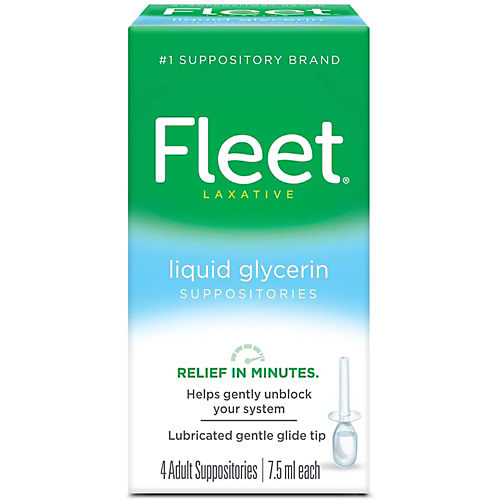 H-E-B Adult Glycerin Suppositories