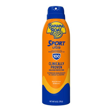 Banana Boat Sport Ultra Clear Sunscreen Spray - SPF 100