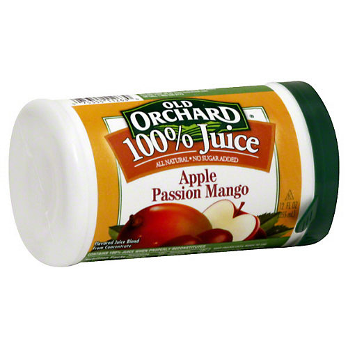 Old Orchard Frozen 100 Apple Passion Mango Juice Blend Shop at