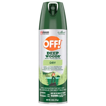 OFF! Deep Woods Insect Repellent VIII Dry