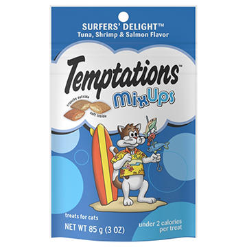Temptations MixUps Surfer's Delight Flavor Crunchy and Soft Cat Treats