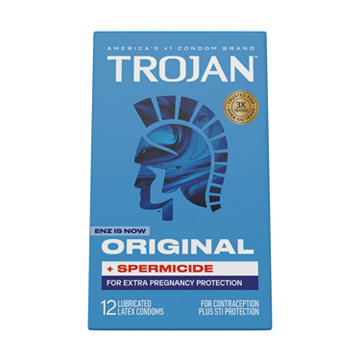 Trojan ENZ Spermicidal Lubricant Condoms