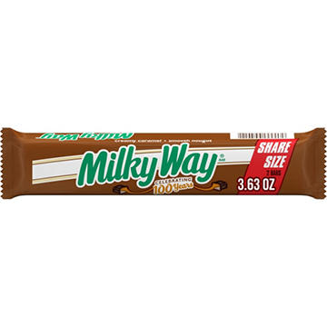 Milky Way Candy Milk Chocolate Bar - Share Size