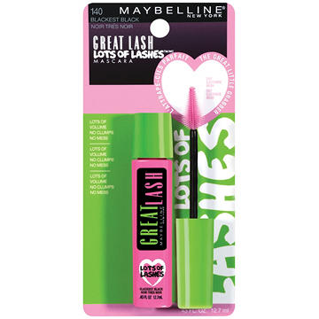 Maybelline Great Lash Lots Of Lashes Mascara - 140 Blackest Black