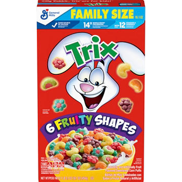 General Mills Trix Cereal - Family Size
