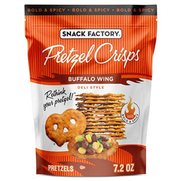 Snack Factory Buffalo Wing Pretzel Crisps