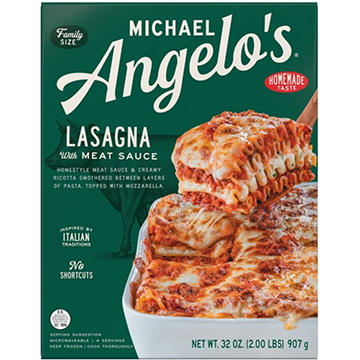 Michael Angelo's Lasagna with Meat Sauce - Family Size
