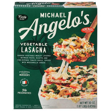 Michael Angelo's Frozen Vegetable Lasagna - Family-Size