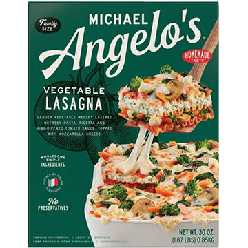 Michael Angelo's Vegetable Lasagna - Family Size