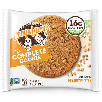 Lenny & Larry's The Complete Cookie - 16g Protein Peanut Butter