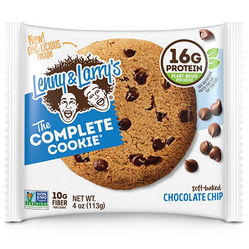 Lenny & Larry's The Complete Cookie - 16g Protein Chocolate Chip
