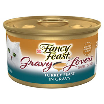 Fancy Feast Purina Gravy Lovers Gourmet Wet Cat Food - Turkey Feast