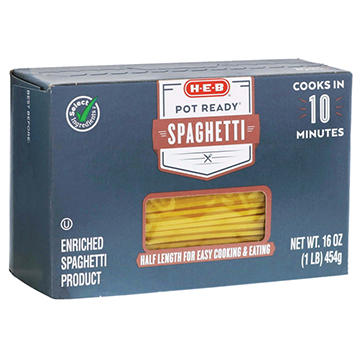 H-E-B Pot Ready Spaghetti Noodles