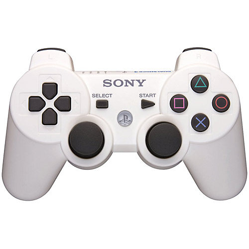 Sony Playstation 3 White Dualshock Controller - Shop H-E-B