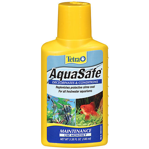 Tetra AquaSafe Plus 3.38 Ounces, Aquarium Water Conditioner And  Dechlorinator