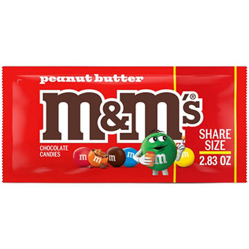 M&M'S Peanut Butter Milk Chocolate Candy - Share Size