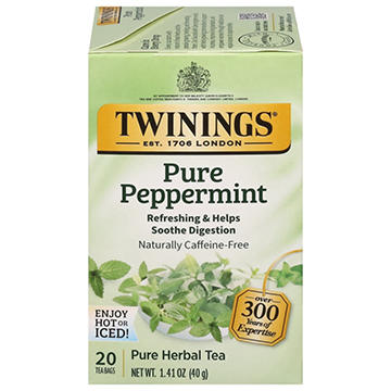 Twinings Pure Peppermint Herbal Tea Bags