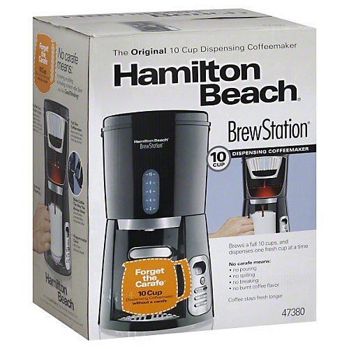 Hamilton Beach Brew Station 10-Cup Dispensing Coffeemaker - Shop Coffee  Makers at H-E-B