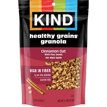 Kind Healthy Grains 10g Protein Granola - Cinnamon Oat with Flax Seeds