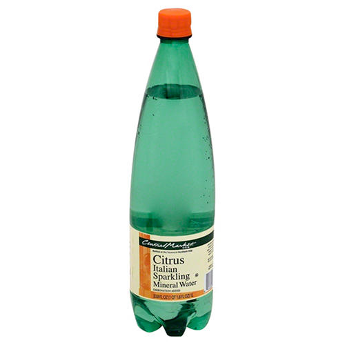 Central Market Citrus Italian Sparkling Mineral Water, 1 L