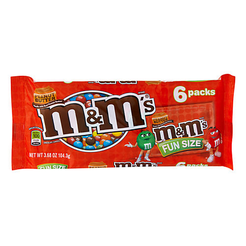 M&M's Caramel Fun Size Chocolate Candy, 6 Pack - Shop Candy at H-E-B