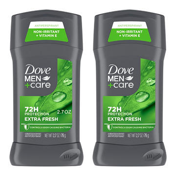 Dove Men+Care Antiperspirant Solid Deodorant - Extra Fresh, 2pk