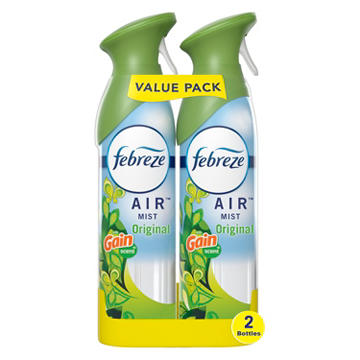 Febreze Air Freshener Spray - Odor-Fighting Room Spray - Gain Original Scent