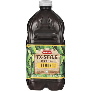 H-E-B TX Style Iced Tea - Lemon