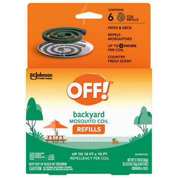 OFF! Backyard Mosquito Coil Refills, 2 oz