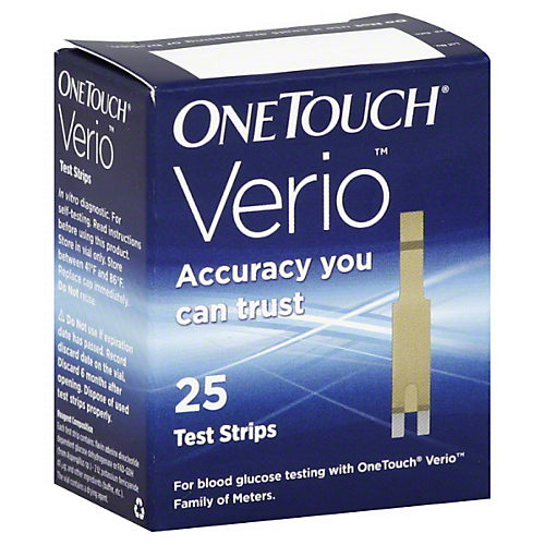 OneTouch Verio IQ Test Strips - 25 Count - Affordable OTC