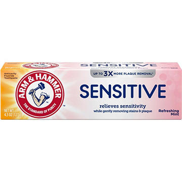 Arm & Hammer Sensitive Anticavity Fluoride Toothpaste - Refreshing Mint