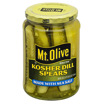 Mt. Olive Kosher Dill  Spears