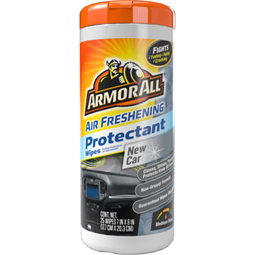 Armor All Air Freshening Protectant Wipes - New Car