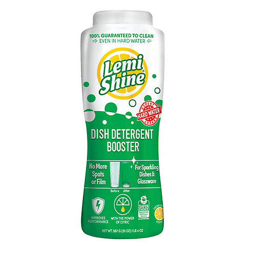 Lemi Shine Dishwasher Cleaner, Deodorizes and Removes Build-up, 4 ct