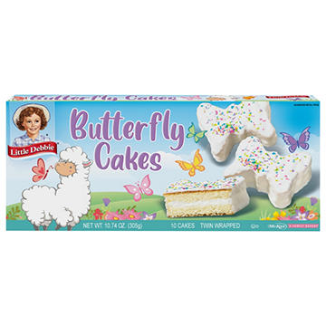 Little Debbie Spring Butterfly Snack Cakes