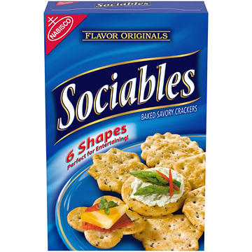 Sociables Sociables Baked Savory Crackers
