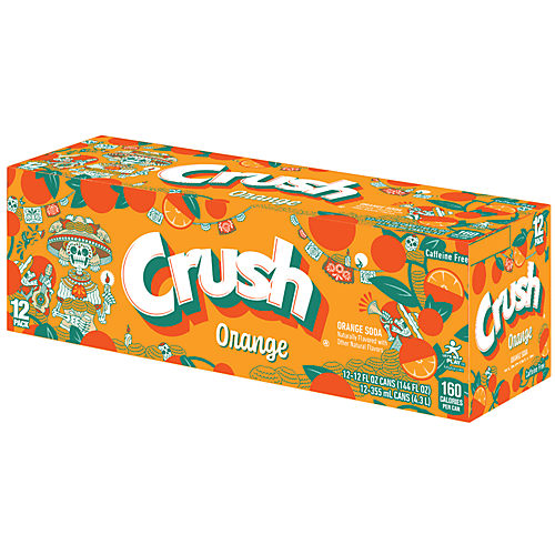 Crush Orange Soda 16.9 oz Bottles - Shop Soda at H-E-B