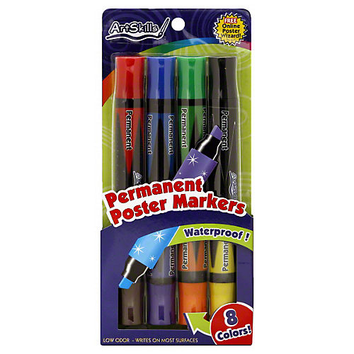 ArtSkills Bright Double-Ended Poster Markers - Shop Markers at H-E-B