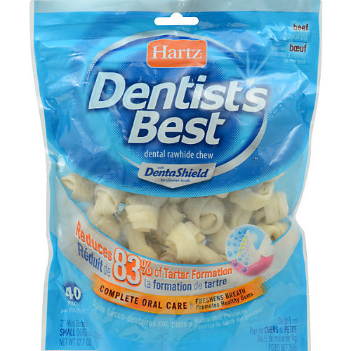 Hartz dentist's best shop dental rawhide chew