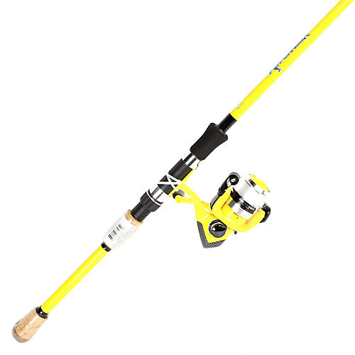 Okuma 6' 6'' Yellow Fin Chaser Spinning Combo Rod - Shop Fishing at H-E-B